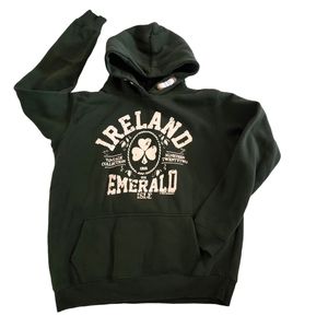 Irish Connexxion DUBLIN Kids Boys Girls Hoodie Sz. 12/13 Ireland Emerald